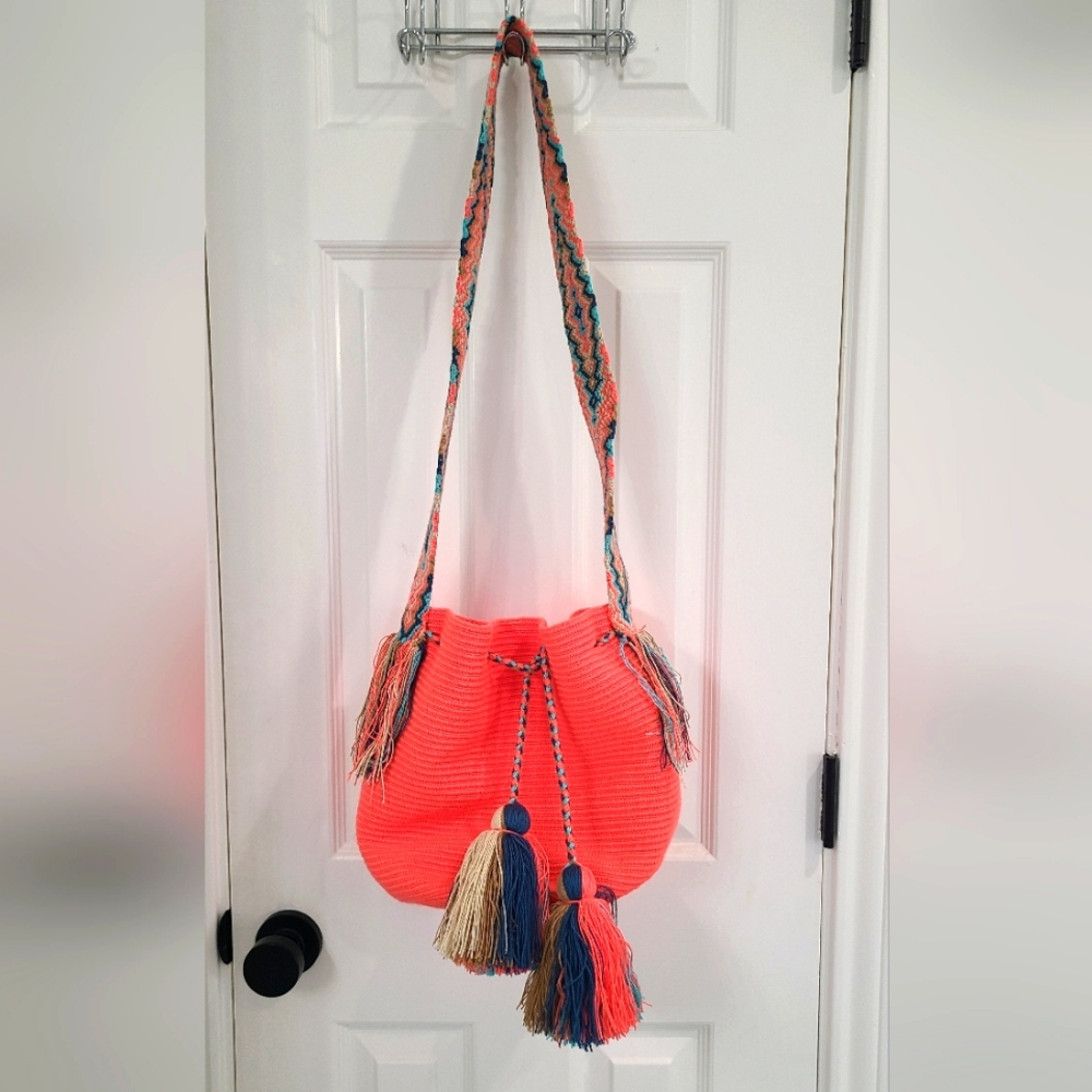 Handmade crossbody purse